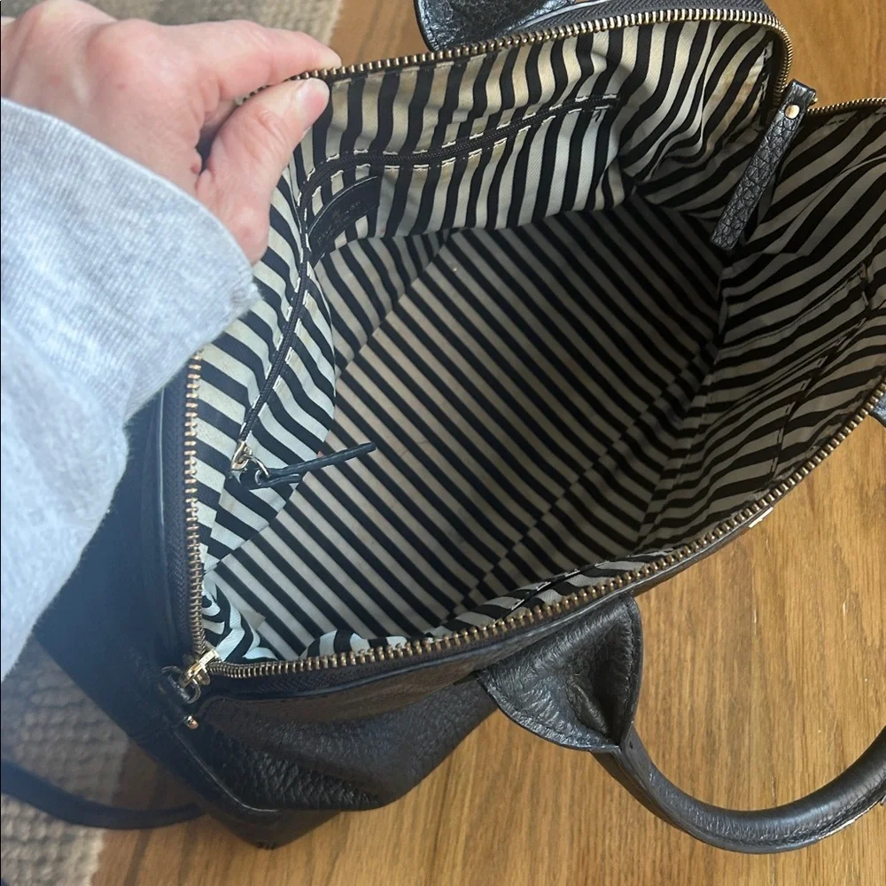 Kate Spade Textured Black Satchel - Picture 5 of 6